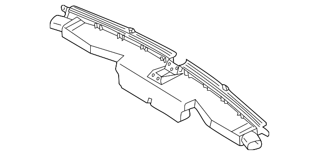 BJ0J-60-120 Деталь DEFROSTER NOZZLE