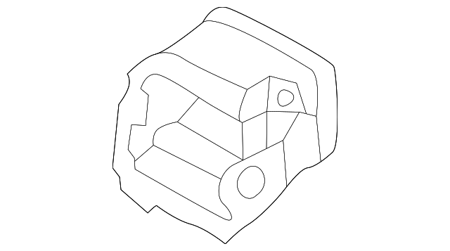 BJ0J64832A65 Деталь CASE, LEFT