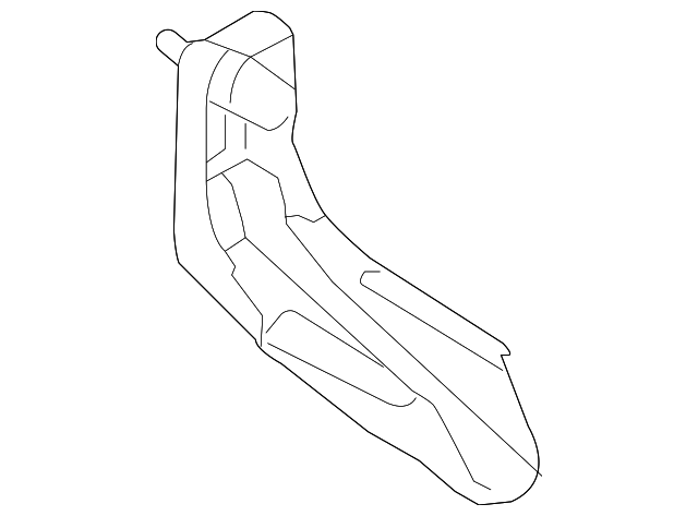 BBN7-51-3K7 Деталь BACKUP LAMP BRACKET, RIGHT