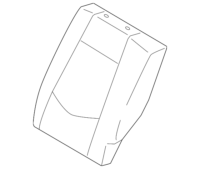 89360-1M981AF1 Деталь SEAT BACK COVER, LEFT