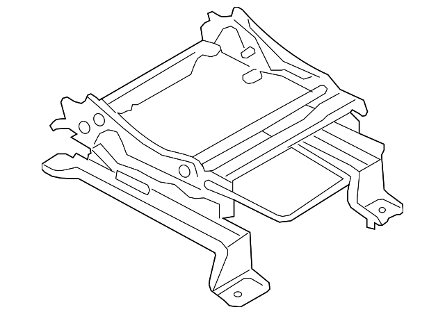 DT4Z-7861704-A Деталь SEAT TRACK, RIGHT