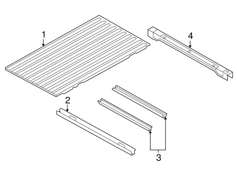 Ram 2500 FLOOR - PICK UP BOX