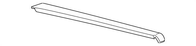 3C3Z-99291A40-ABA Деталь UPPER MOLDING, RIGHT