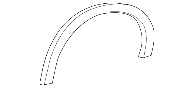 3C3Z-9929165-BAPTM Деталь WHEEL OPNG MLDG, LEFT