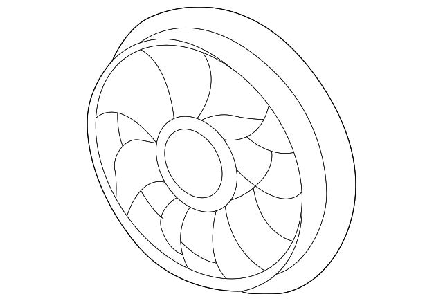 12463015 FAN BLADE, RIGHT