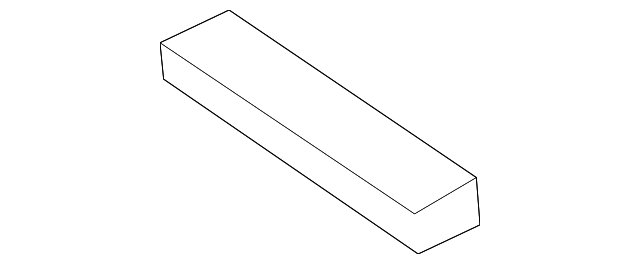 65862-4D500 Деталь REAR CROSSMEMBER