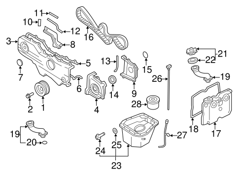 Impreza ENGINE PARTS