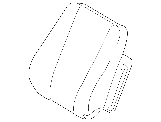 88231-1F010EZ Деталь SEAT BACK PANEL