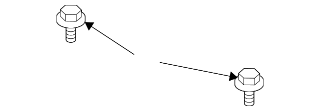 11562052 SIDE RAIL BOLT, RIGHT