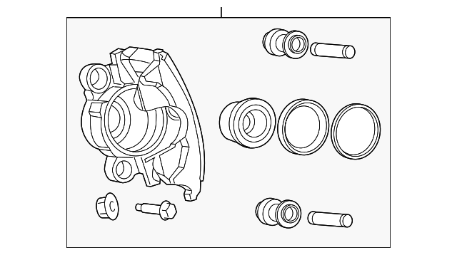 VK056062AA Деталь CALIPER, LEFT