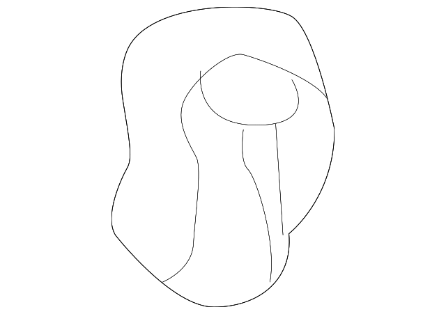 463-984-00-61 Деталь SEAT BACK FRAME CLIP, LEFT