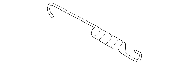 163-930-00-78 Деталь SEAT BACK FRAME SPRING, LEFT