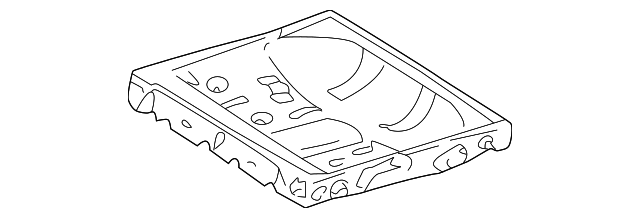 163-930-02-22-7167 Деталь SEAT FRAME, RIGHT
