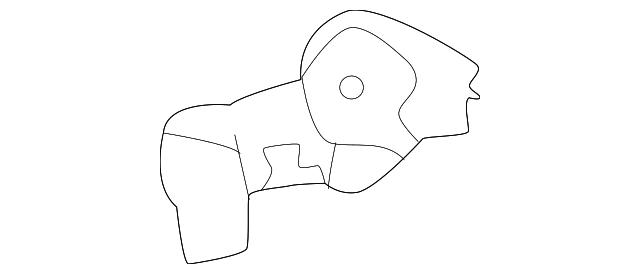 163-930-01-48 Деталь LATCH, LEFT