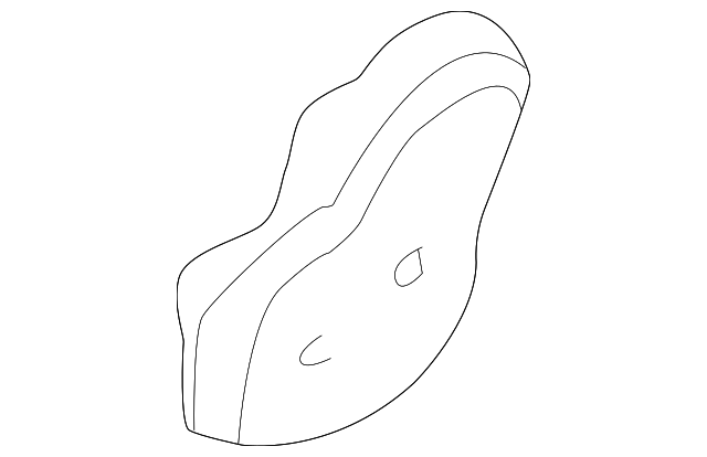 163-934-13-37-1A26 Деталь SIDE TRIM, LEFT