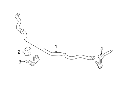 M56 STABILIZER BAR & COMPONENTS