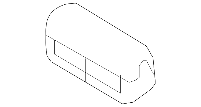 BL3Z-18501A04-AA Деталь HEADREST COVER, RIGHT