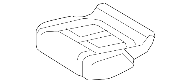 DL3Z-1663804-AD Деталь CUSHION COVER, RIGHT