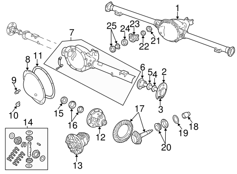 Ram 1500 AXLE HOUSING 2