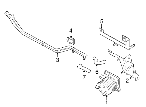 Q70 TRANS OIL COOLER