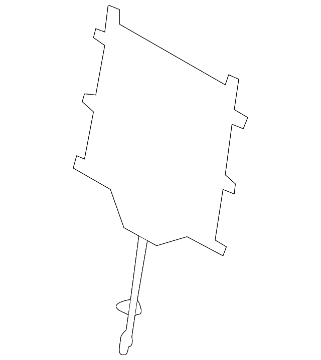87530-0C030 Деталь SEAT BACK HEATER, LEFT