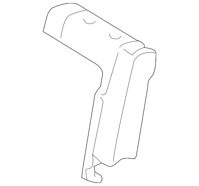 71652-0C120 Деталь SEAT BACK PAD, LEFT