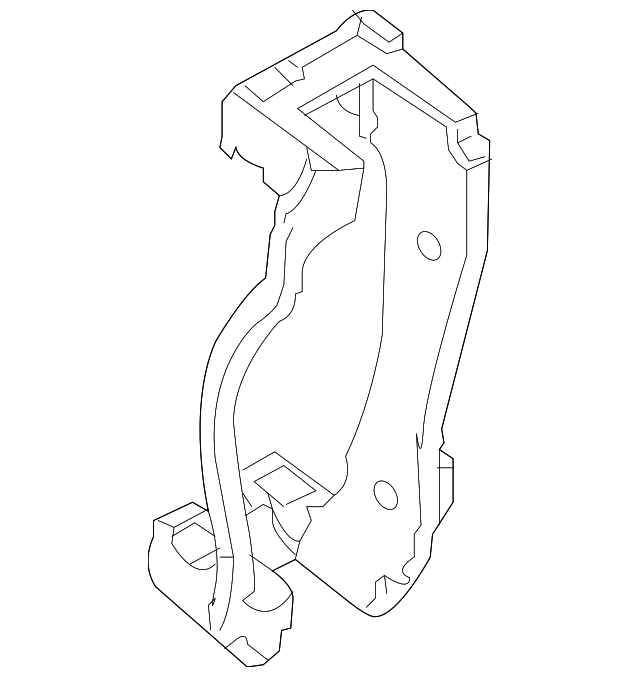 3W1Z-2B293-AA ADAPTER, LEFT