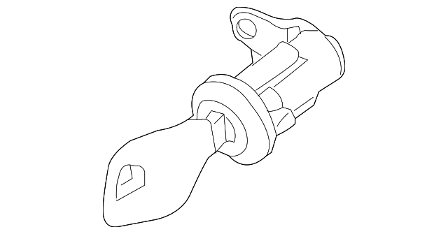 H06017Y029 Деталь LOCK CYLINDER, LEFT