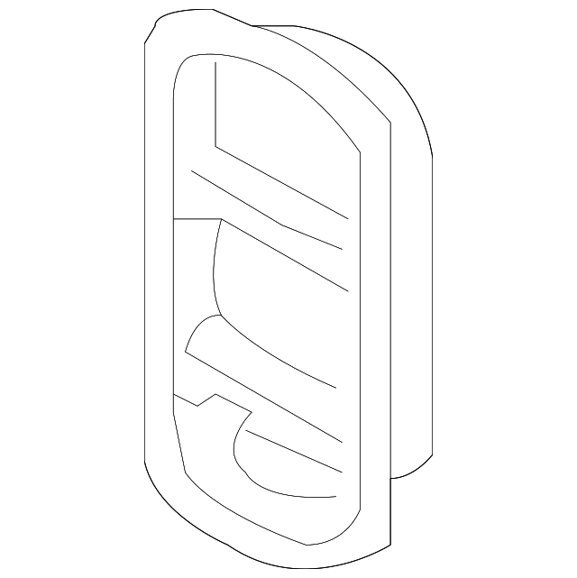 804407S000 Деталь CHECK ROD PROTECTOR, LEFT