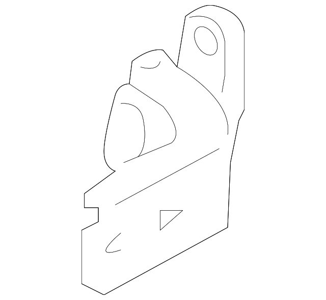 80400ZJ00A Деталь UPPER HINGE, LEFT