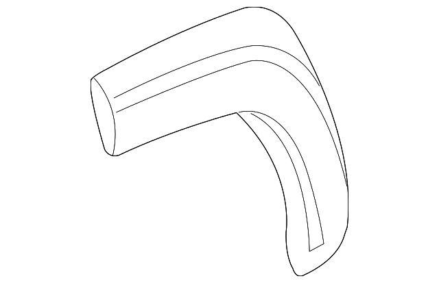5JR70CJMAG Деталь WHEEL FLARE, RIGHT