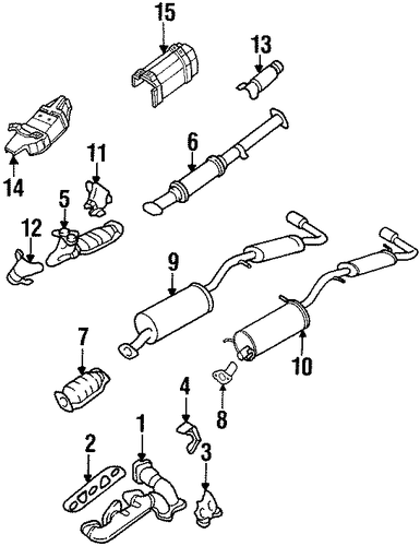Quest EXHAUST COMPONENTS
