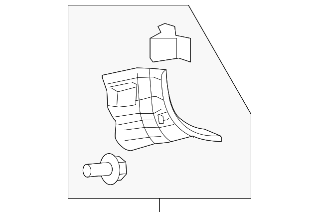 62102-AC050-B1 Деталь COWL TRIM, LEFT