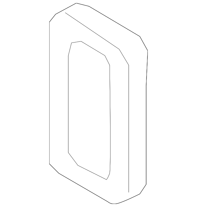 L206-61-A54 Деталь LOWER CASE GASKET