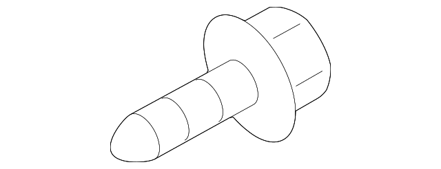 9YA1-10-616A Деталь DOOR CHECK BOLT, RIGHT