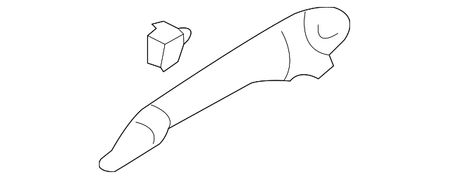 TD11-58-410G-88 Деталь HANDLE, OUTSIDE, RIGHT
