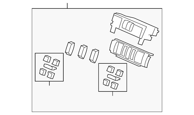 79600-SZA-A11ZA Деталь CONTROL ASSY., AUTO AIR CONDITIONER *NH8
