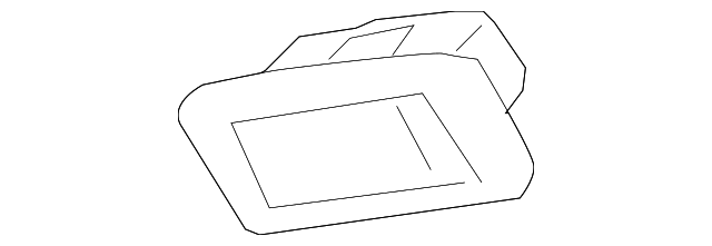 15838006 READING LMP ASSY, RIGHT