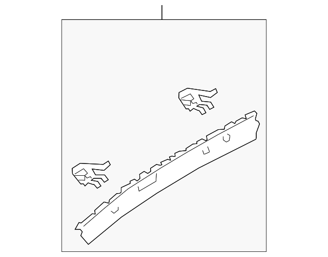 51525AL04A9P Деталь INNER RAIL, RIGHT