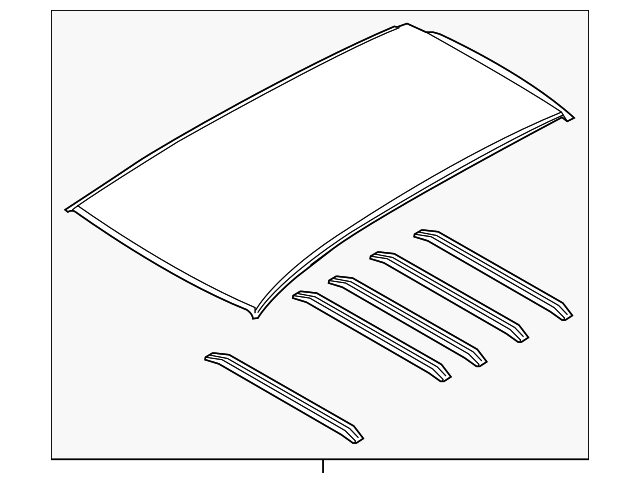 53600AL01A9P Деталь ROOF PANEL