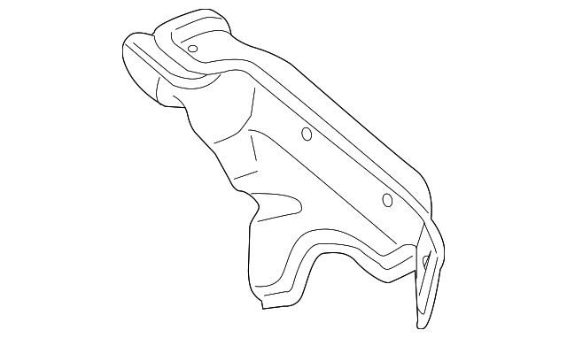 7B0-407-721 Деталь REAR SHIELD