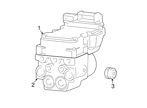 Ram 3500 ABS COMPONENTS