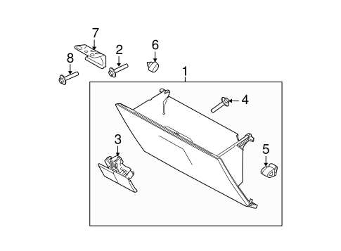 F-150 GLOVE BOX