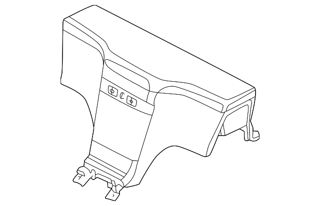 51-16-8-410-986 Деталь CONSOLE ASSY