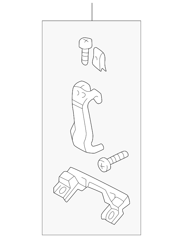 51-16-8-399-067 Деталь CONSOLE ASSY MOUNT KIT