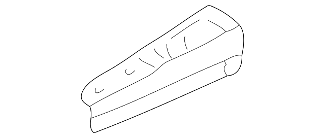 53713-47010 Деталь UPPER EXTN, RIGHT