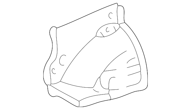 53711-47010 Деталь FRONT PANEL, RIGHT