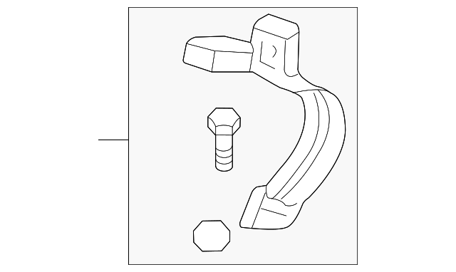 8495185Z10 Деталь BUCKLE, RIGHT