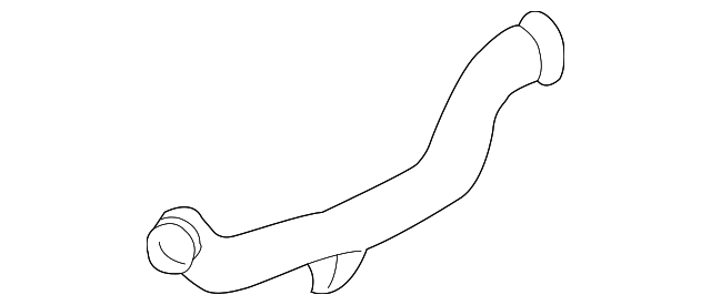 10444266 DEFROSTER DUCT, LEFT