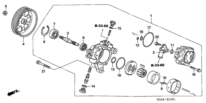 TSX SEDAN P.S. PUMP (2)